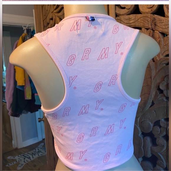 GRMY- pink crop tank top NWOT - Picture 2 of 7
